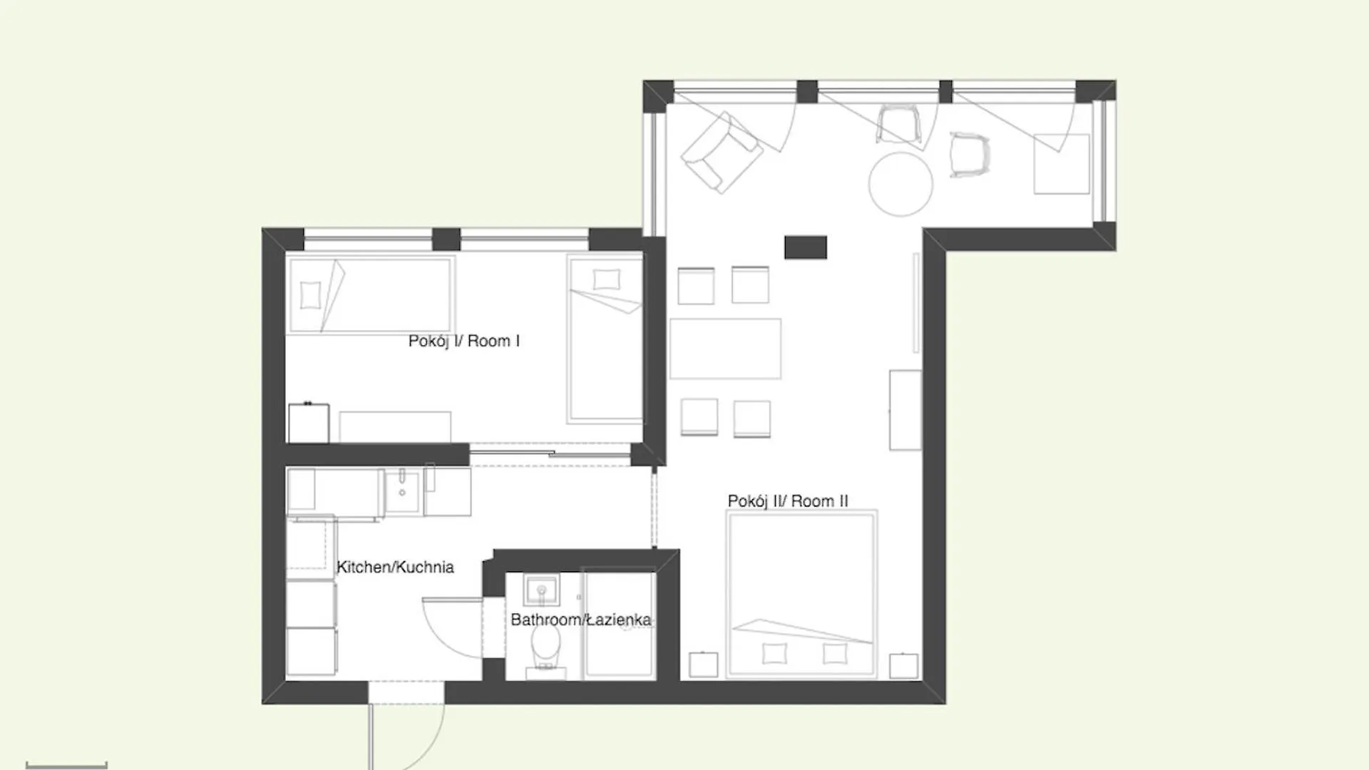Apartment Yonekawa Apartments, Molo & Monte Cassino Sopot